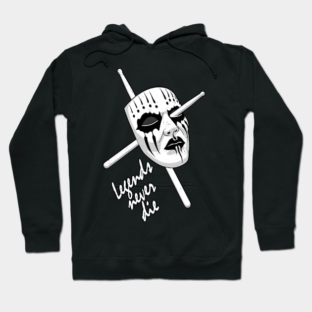 RIP Joey Jordison Legendary Drummer Hoodie by Scud"